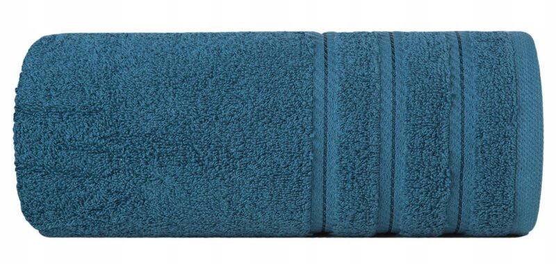 Ręcznik 50x90 niebieski 480 g/m2 frotte bawełniany