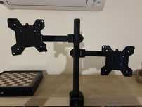 Suporte de mesa para dois monitores