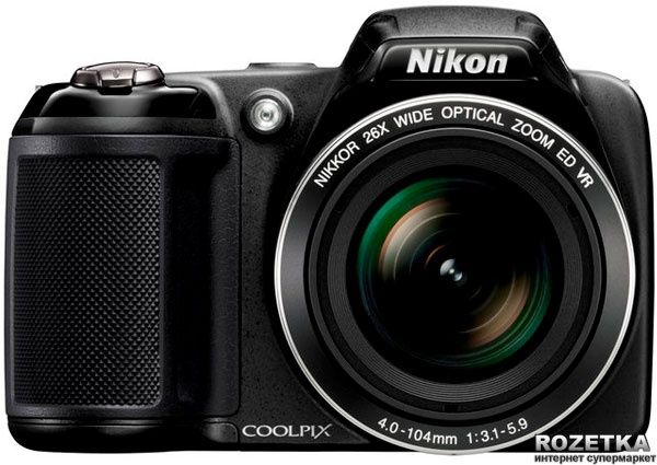 Фотоаппарат Nikon Coolpix L320 Black VNA340E1