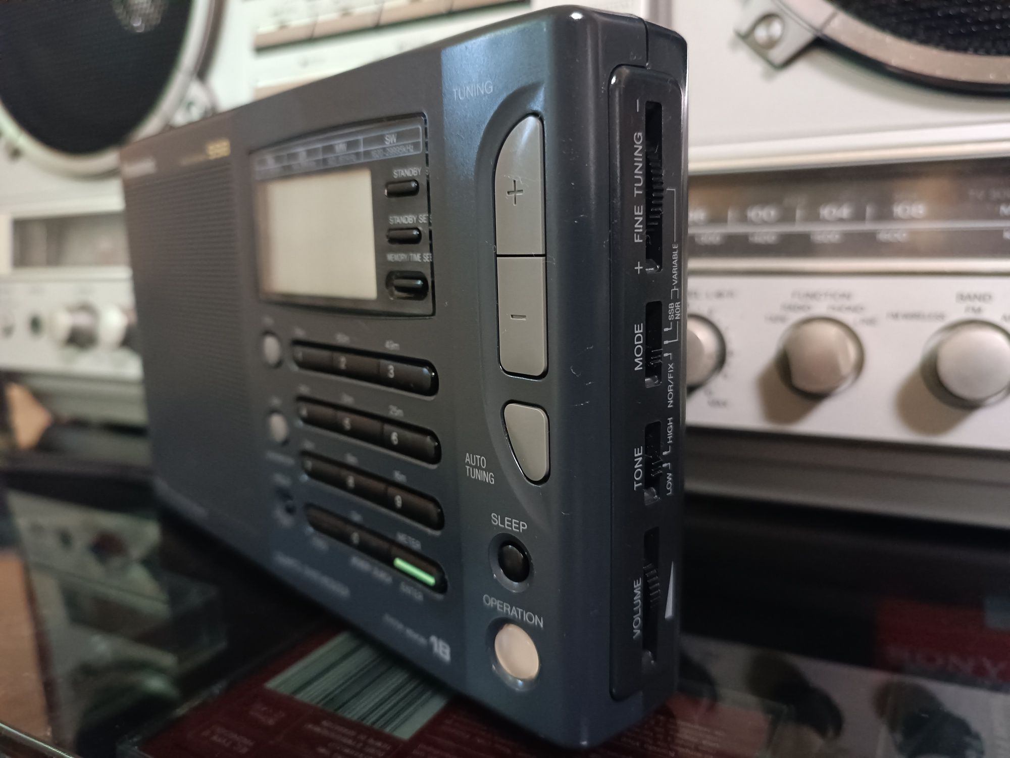 Panasonic rf b 45 Радиоприемник Sony icf sw 40