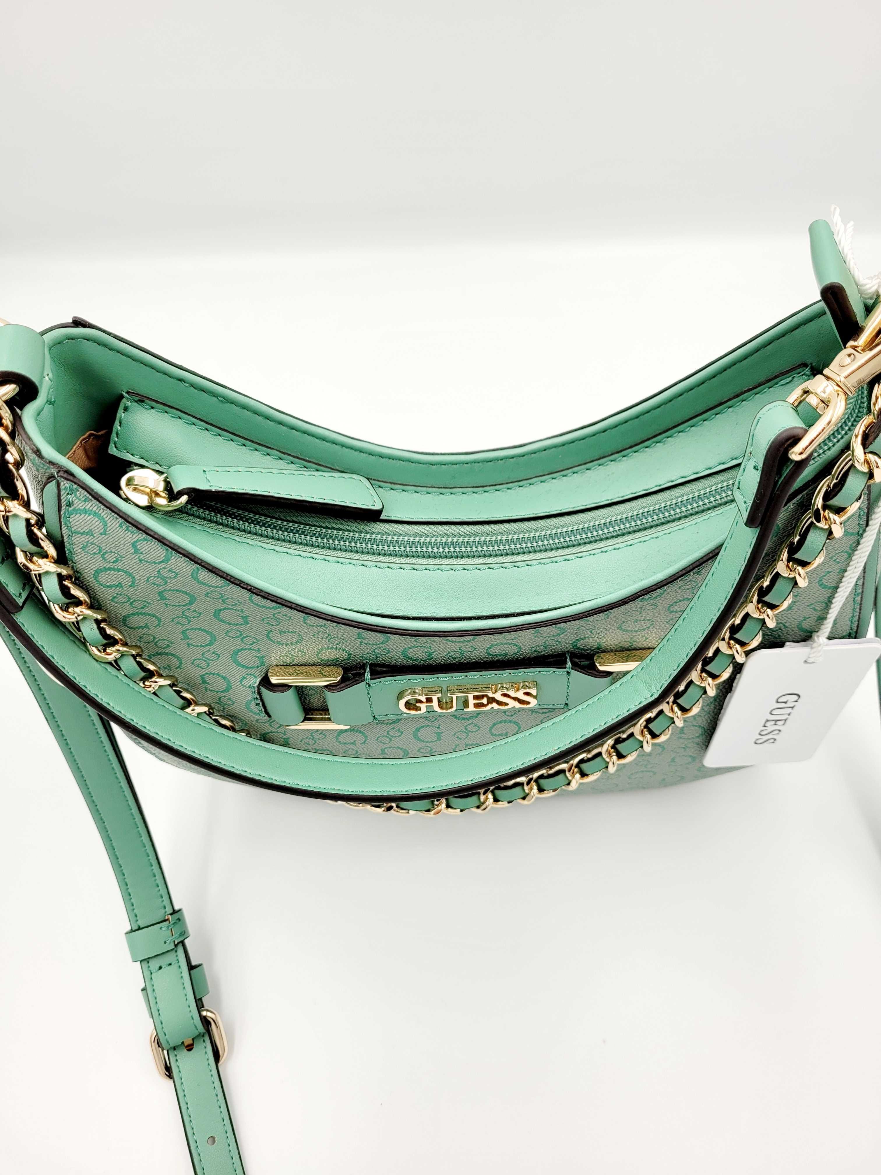 Guess Randolph mini top zip torebka listonoszka damska