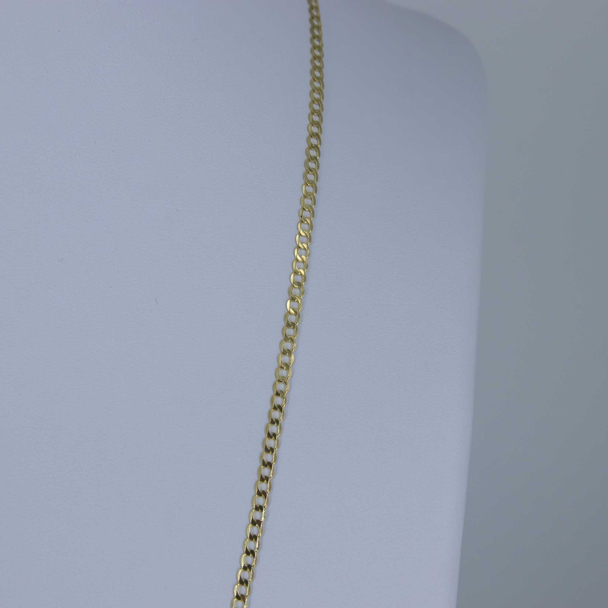 złoty łańcuszek 585 5,47 gram 60cm Pancerka Nowa PEŁNA WYSYŁKA GRATIS