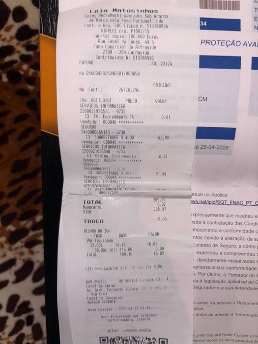 TV LG 43" nova com seguro 3 anos