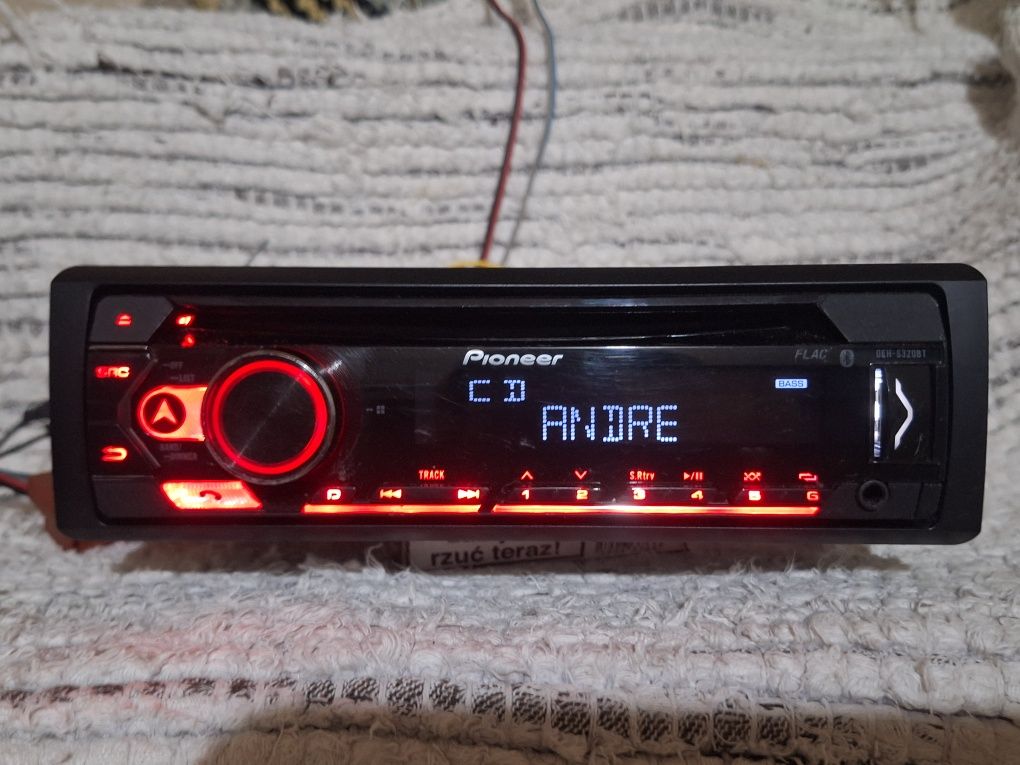 Pioneer deh-s320bt Spotify app android bluetooth