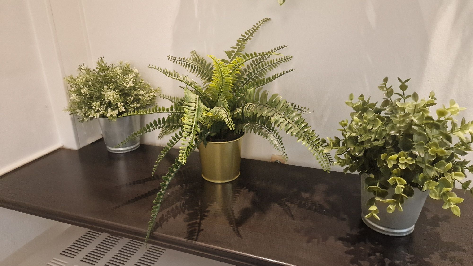 Plantas artificiais decoração