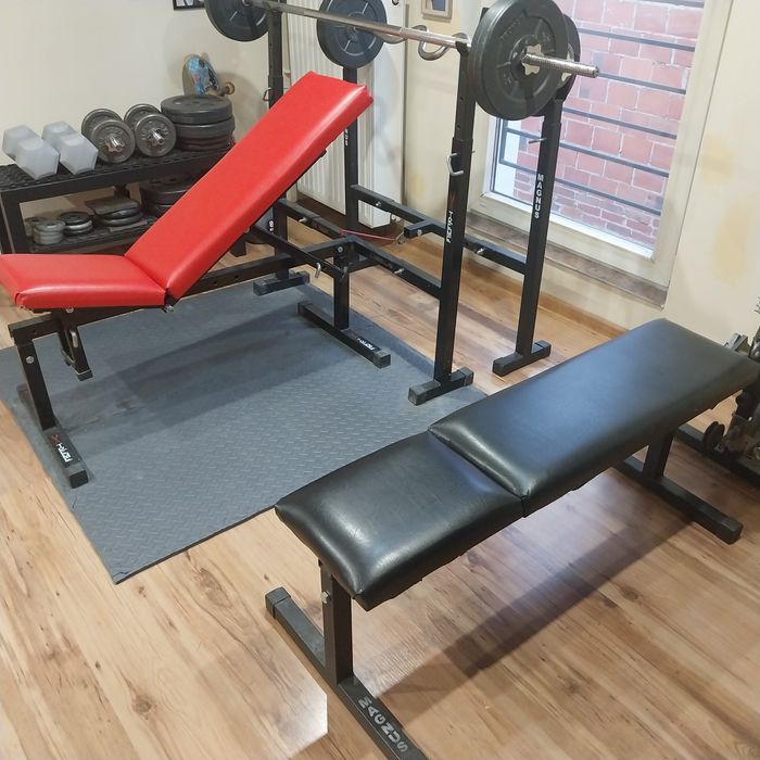 Ławka prosta na siłownię