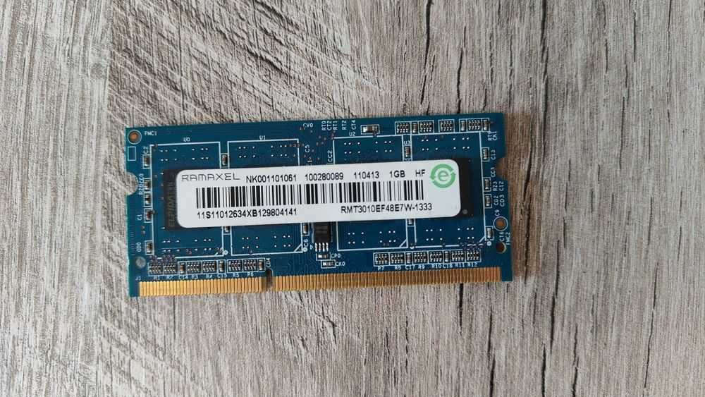 Оперативная память озу для ноутбука Ramaxel 1 Гб DDR3 PC3-10600