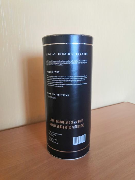 Skarpetki męskie SOXO Vodka Socks - Zestaw 3 pary w tubie