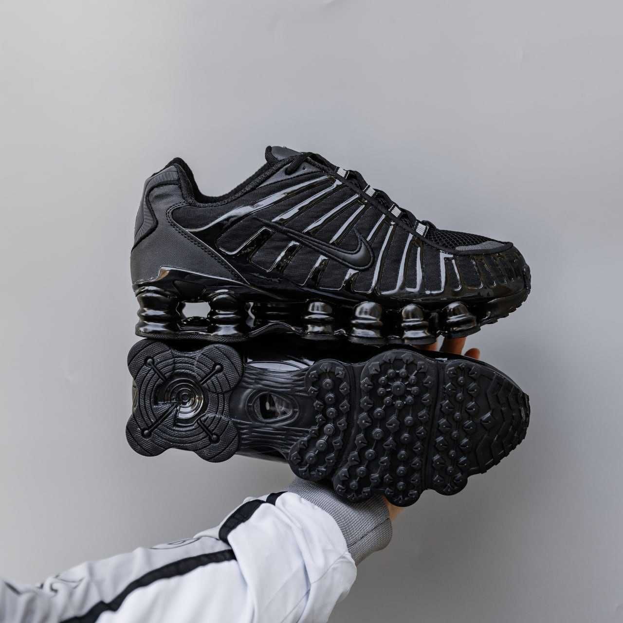 Чоловічі кросівки Nike Shox TL чорний 3011 СУПЕР ШОК