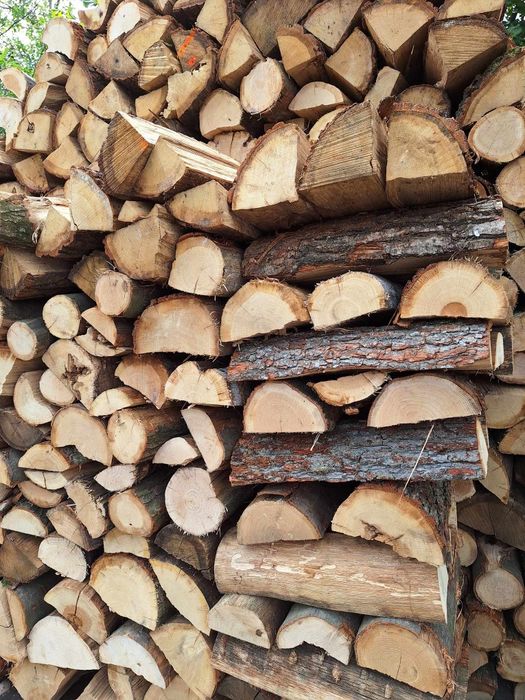 Drewno Opałowe Kominkowe Sosna Brzoza Dąb Buk Grab Transport