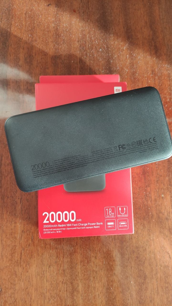 Павербенк Power Bank Xiaomi Redmi 20000 mAh 18 W з швидкою зарядкою