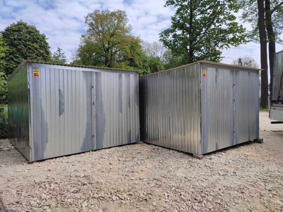Garaż blaszany 3x5-GRATIS Transport + Montaż