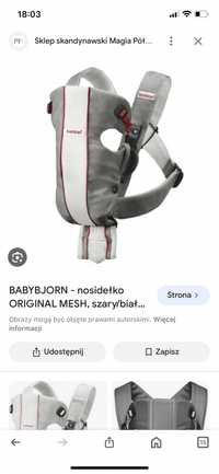 Nosidełko BabyBjorn