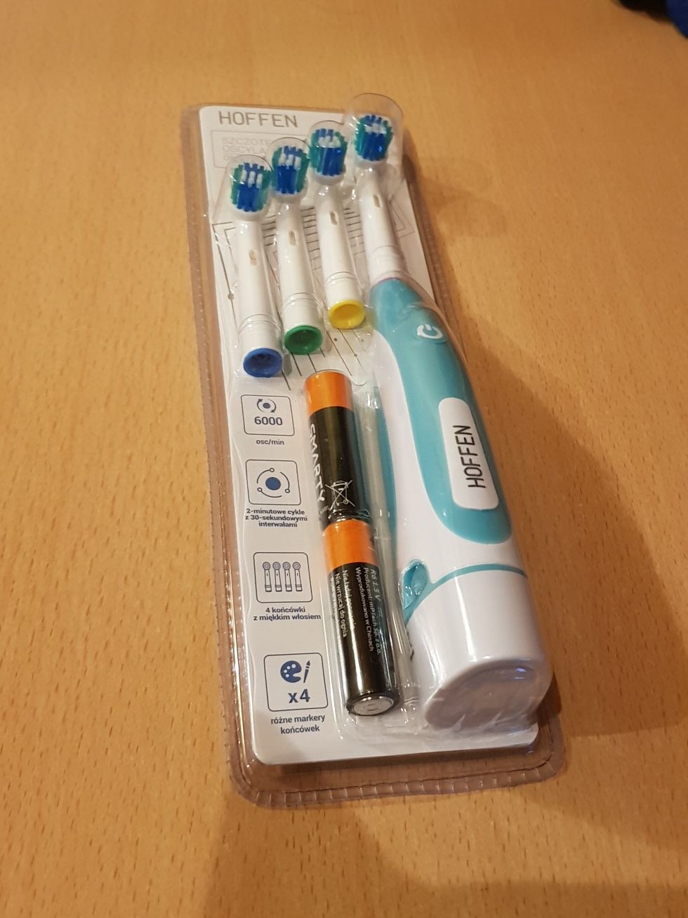 Nowa Szczoteczka do zębów firmy Hoffen