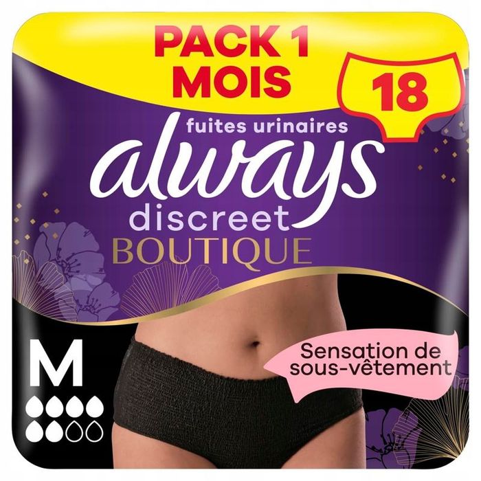 18 X Always Discreet Boutique Pieluchomajtki Na Nietrzymanie Moczu M 3
