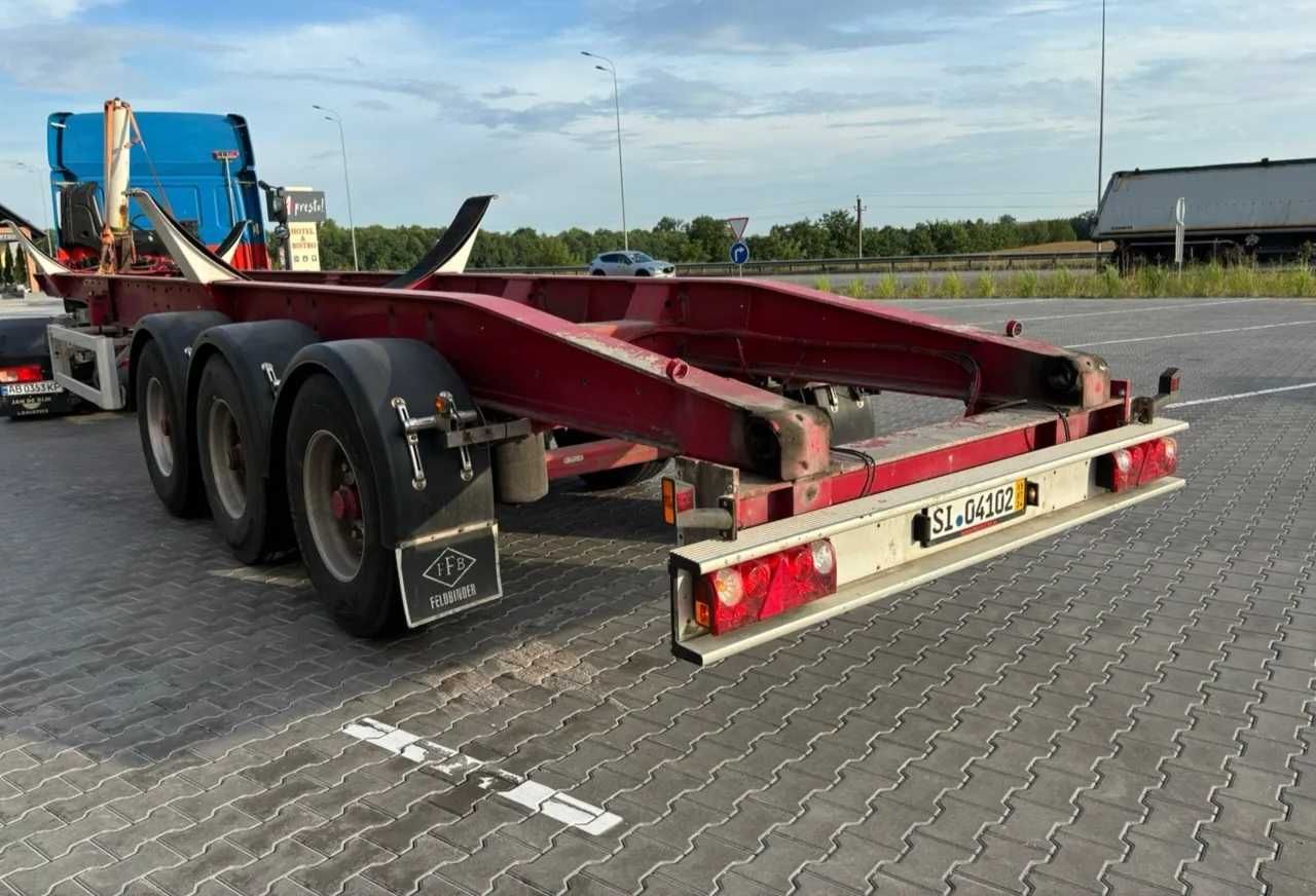Продам напівпричіп самоскид, зерновоз Feldbinder 2002