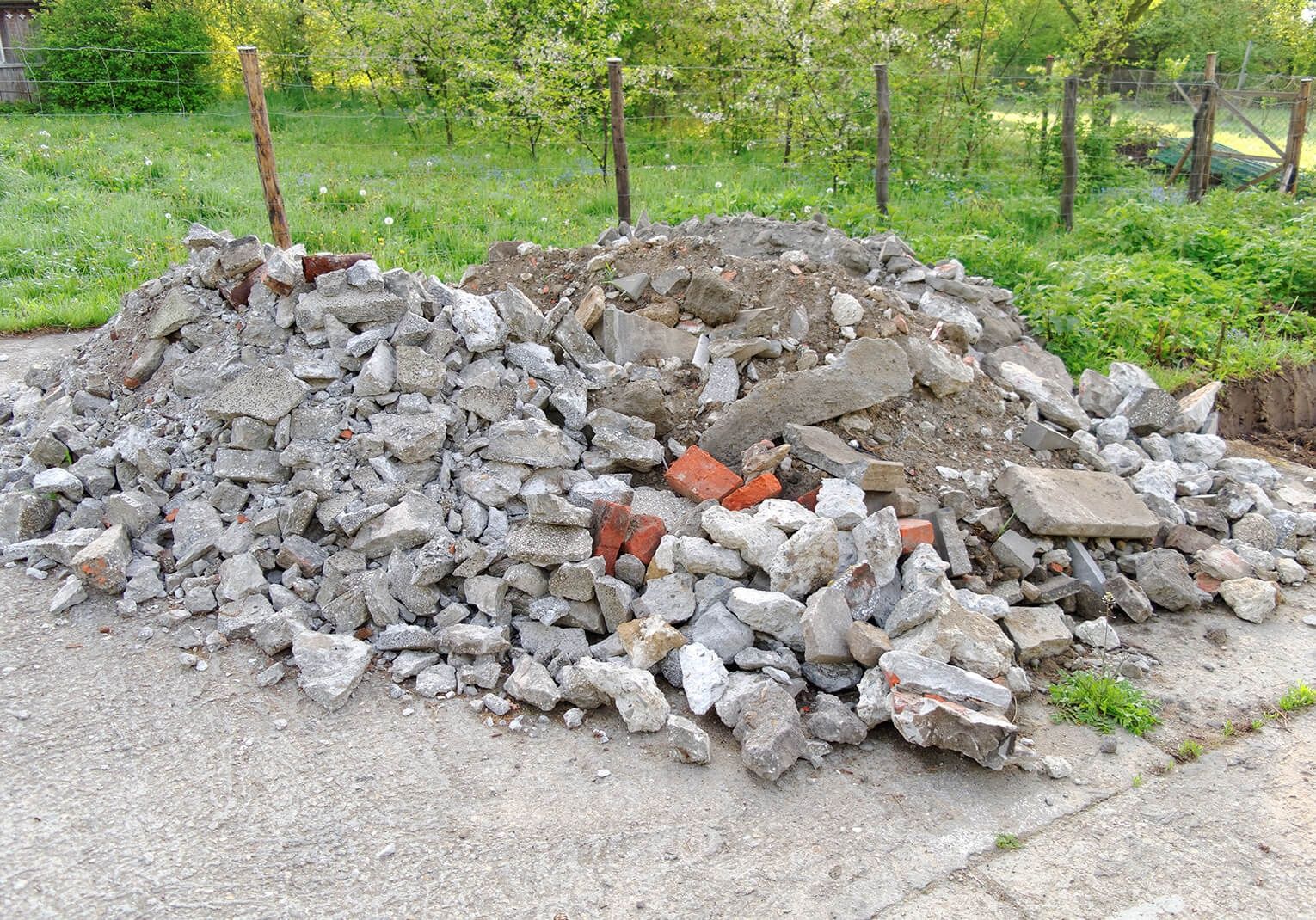 Entrego entulho de obra Gratis