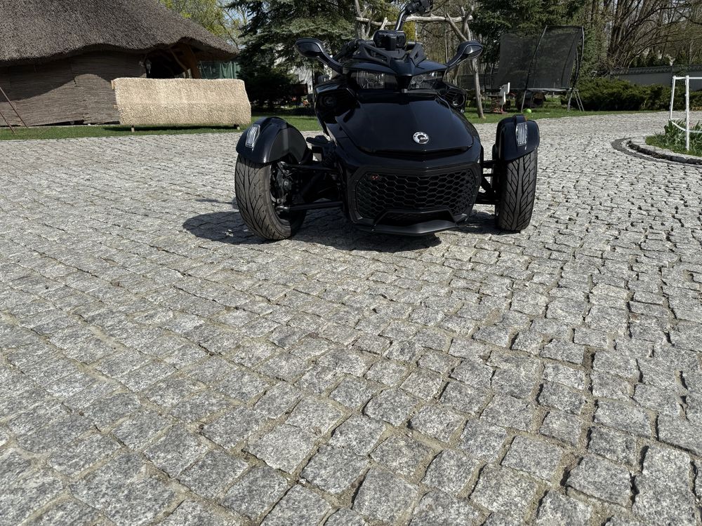 CAN AM SPYDER F3 1330cc 2400km przebieg, na kat. B, 2023r super stan