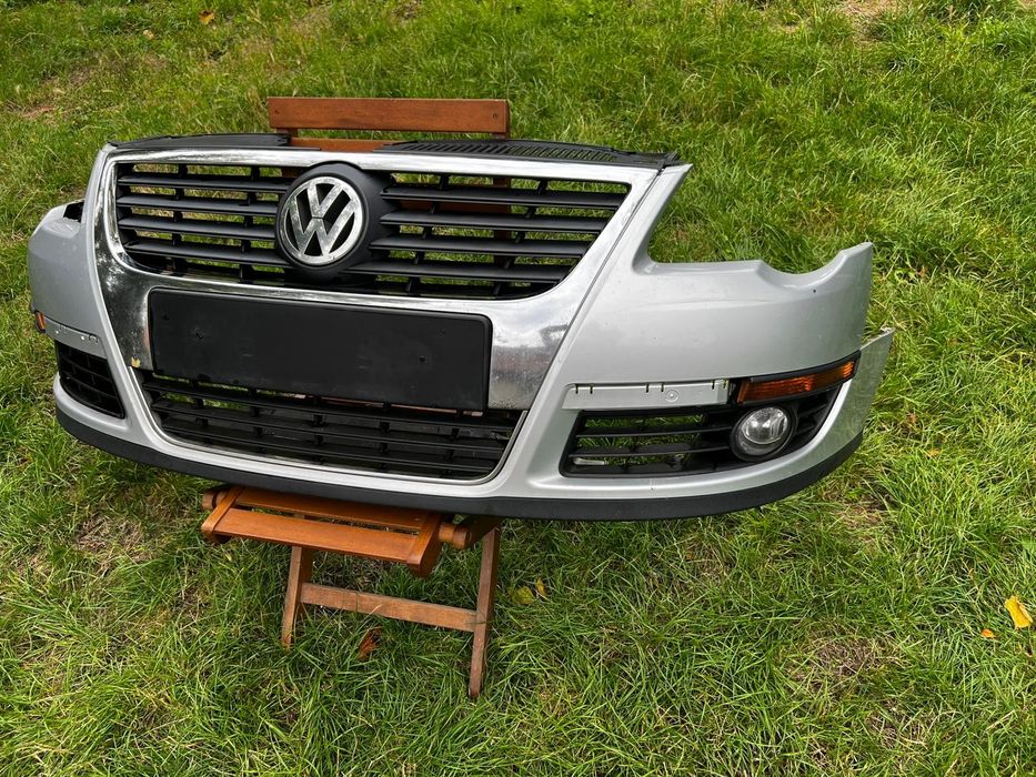 Vw Passat B6 zderzak przód Oryginał BEZ USZKODZEŃ