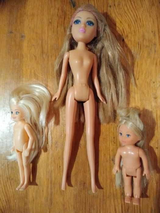 Zestaw 3 lalek Barbie - NAPiSZ WIADoMOŚĆ PO PRZeSYŁKĘ OLX