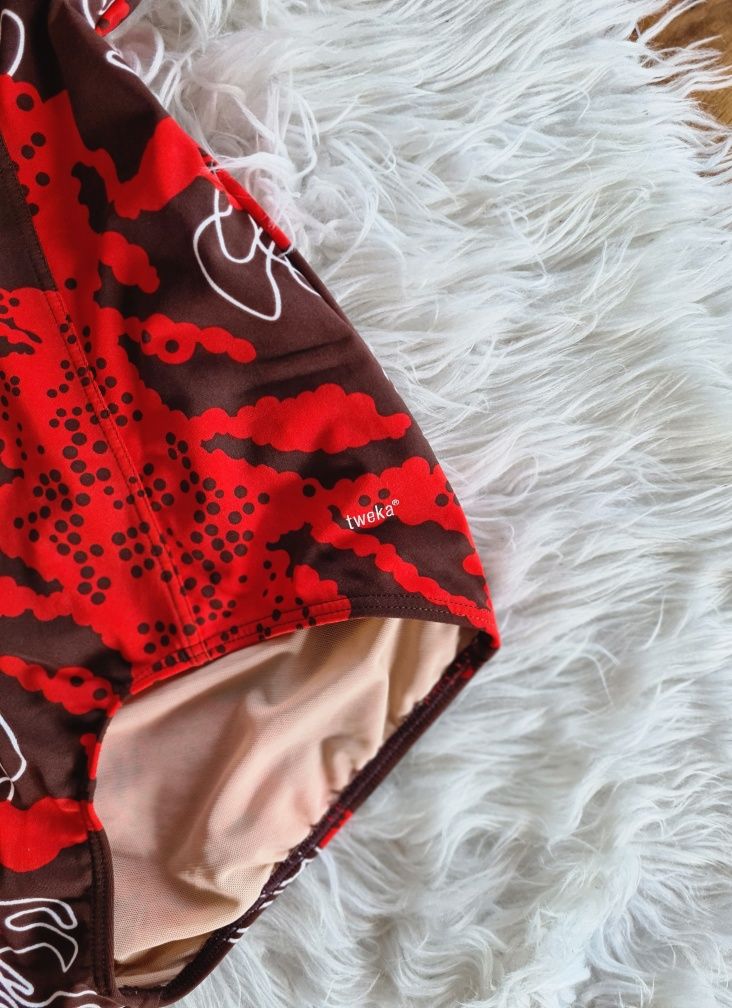 Tweka 3xl 46 strój kostium kąpielowy jednoczęściowy retro pin up