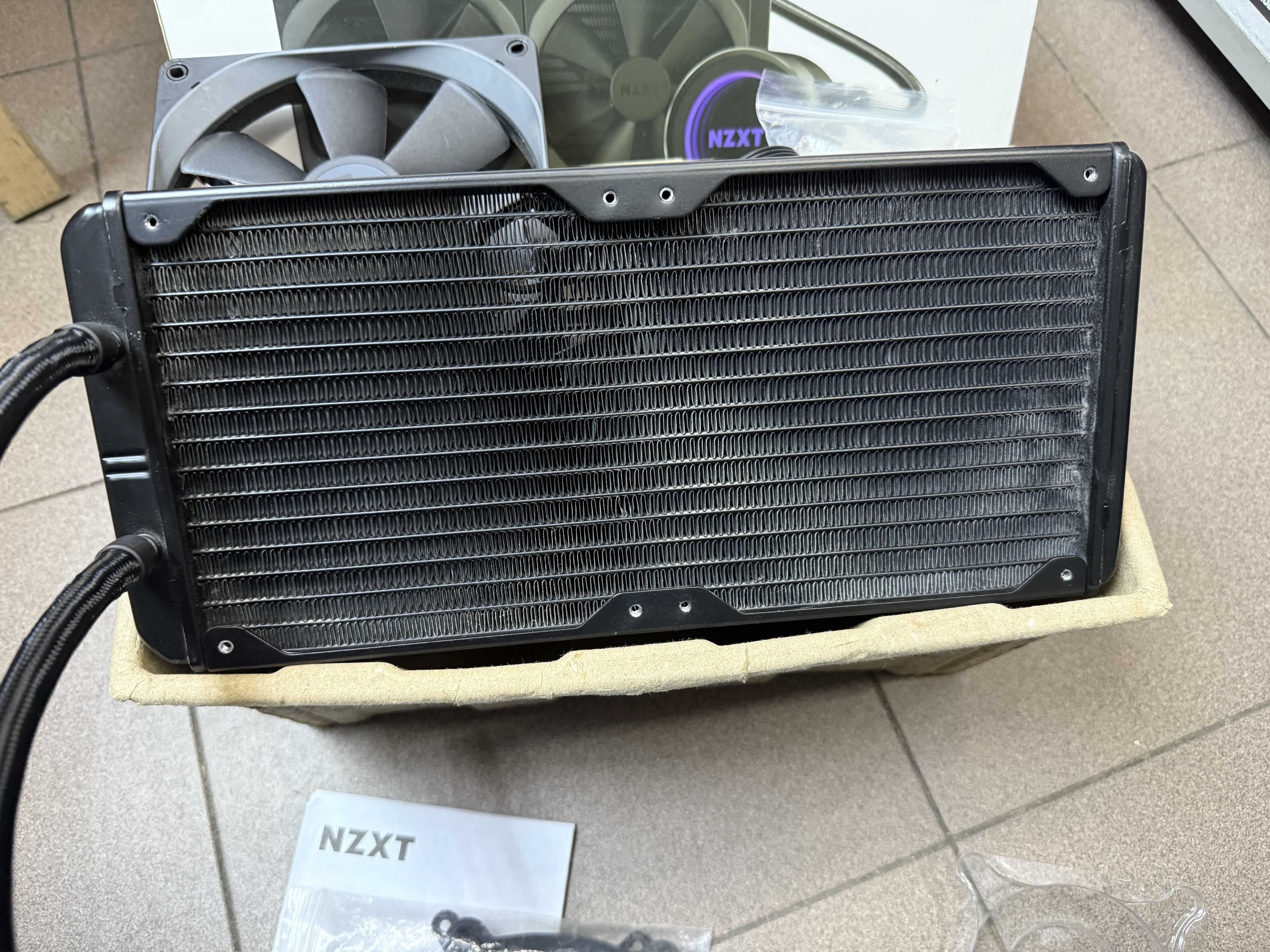 Chłodzenie wodne Kraken X62 280 mm Intel Amd