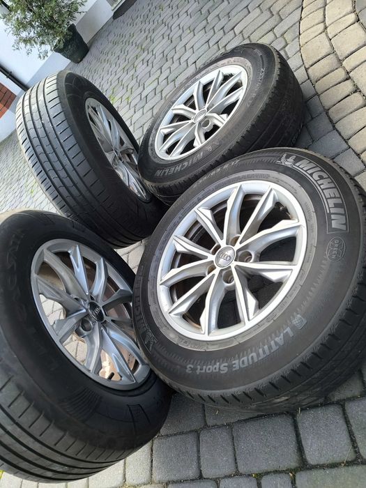 17 Audi 5x112 VW 235/65-17 Super Aluminiowe Skoda Seat Ssang