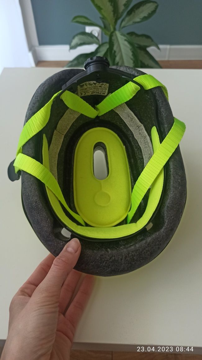 Kask rowerowy dla malucha dziecka 2XS / 44-49 cm / Btwin 500 Fluo Deca