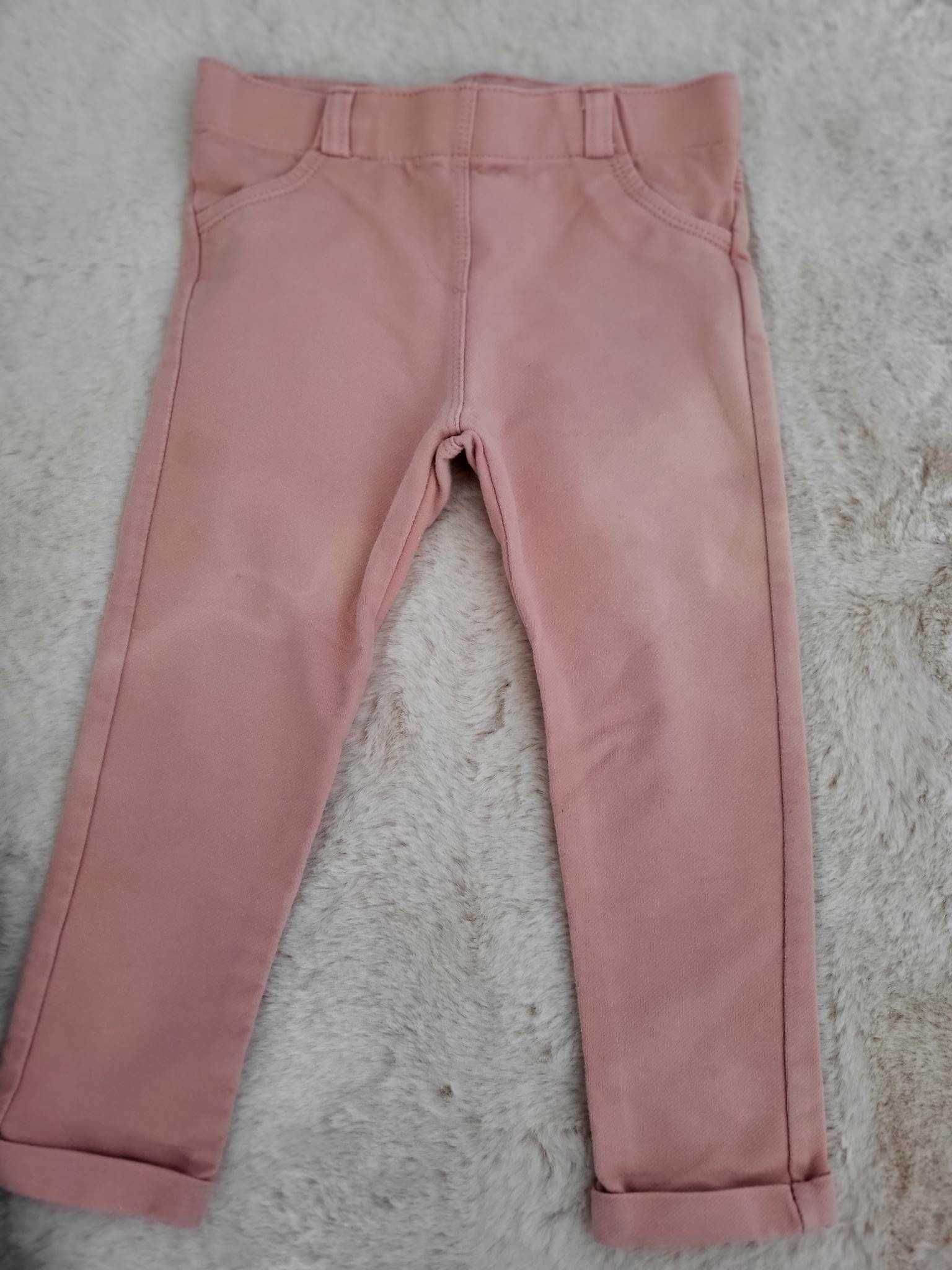 Calças Ganga Criança 2-3 anos ( 90-97 cm ) - Marca Kiabi - Cor-de-rosa