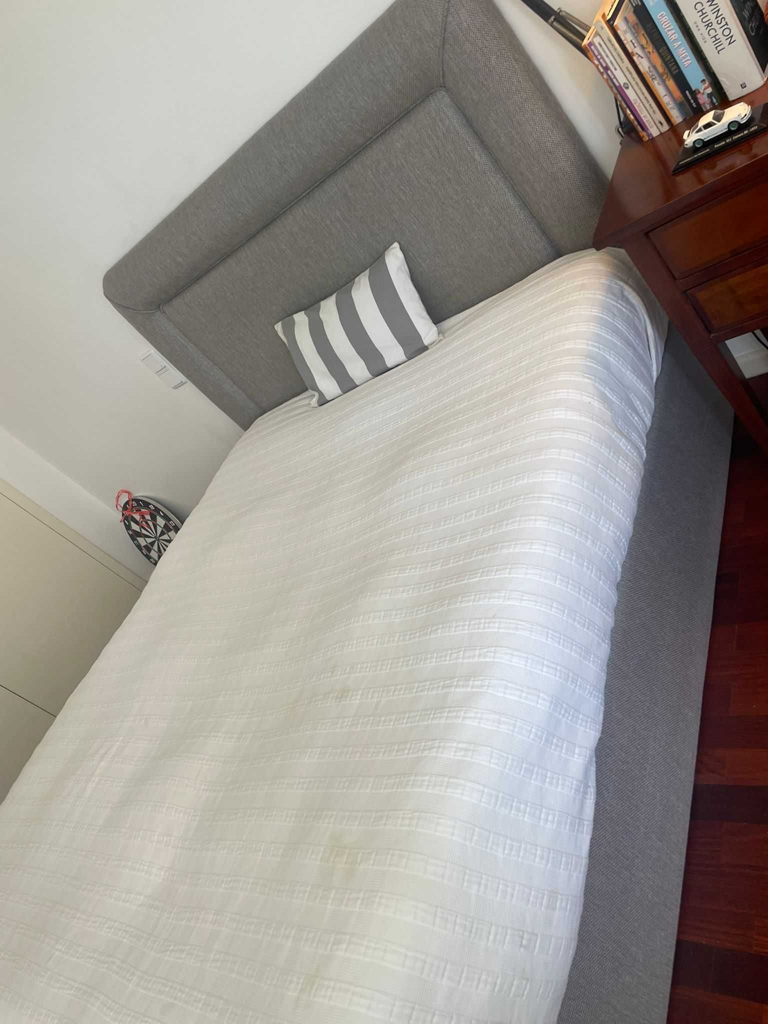 Cama - somier Solteiro Nova