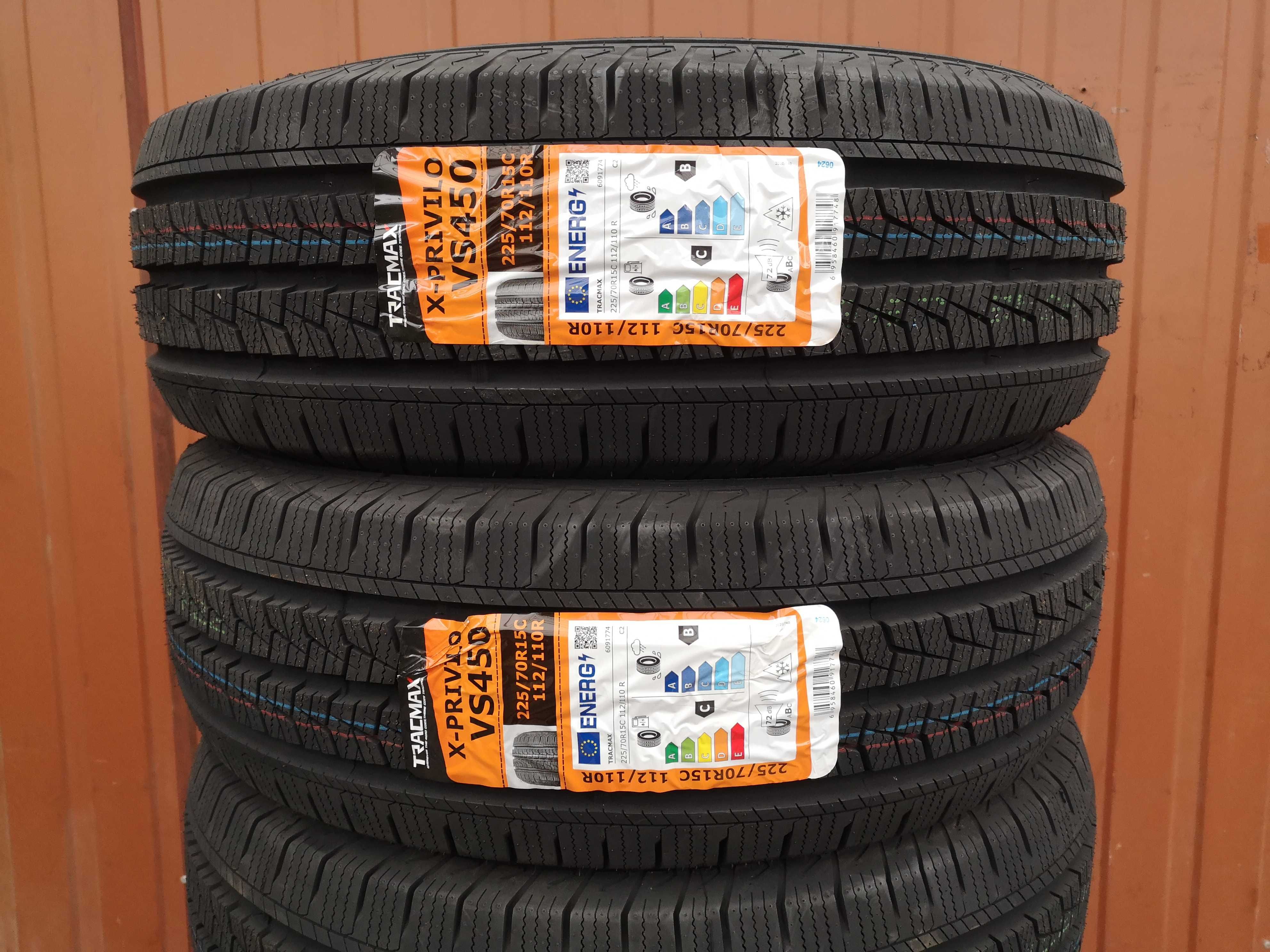 225/70 R15C 112/110 R - Tracmax X-Privilo VS450 (4 sztuki) NOWE