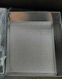 2x BLACHA Forma do PIECZENIA ciasta chleba SNB 280x235x60mm 28 x 23cm