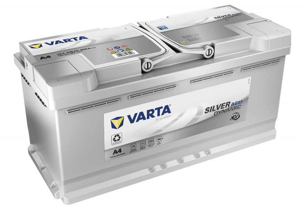 Akumulator Varta AGM A4 12V 105Ah 950A Wrocław Krzyki Orzechowa 2A
