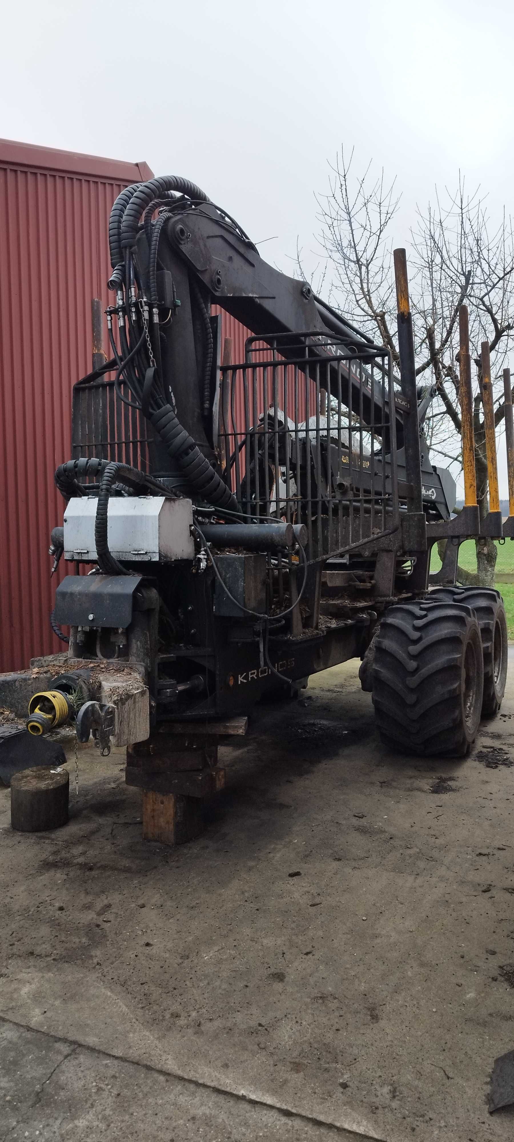 Przyczepa leśna KRONOS W140 nie forwarder