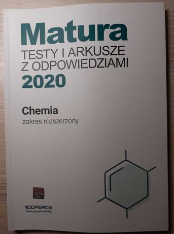 Matura Testy i arkusze z odpowiedziami 2020 Chemia- zakres rozszerzony