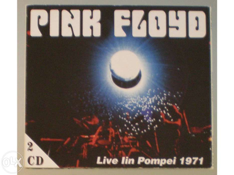 Pink Floyd - Live in Pompei 1971. Duplo CD Raríssimo.