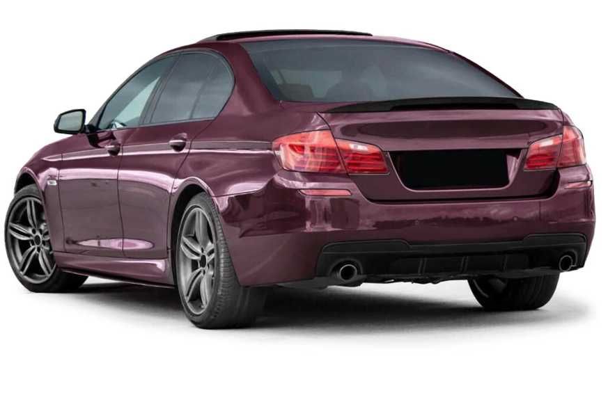 DYFUZOR Tylny Zderzaka BMW F10 F11 M PAKIET 2011/2017 Czarny 535 LOOK