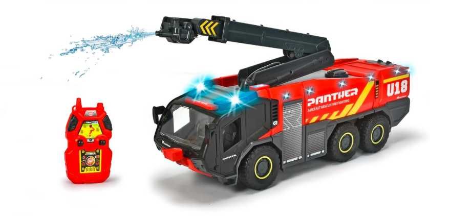 Dickie Toys zdalnie sterowany samochód strażacki na lotnisku