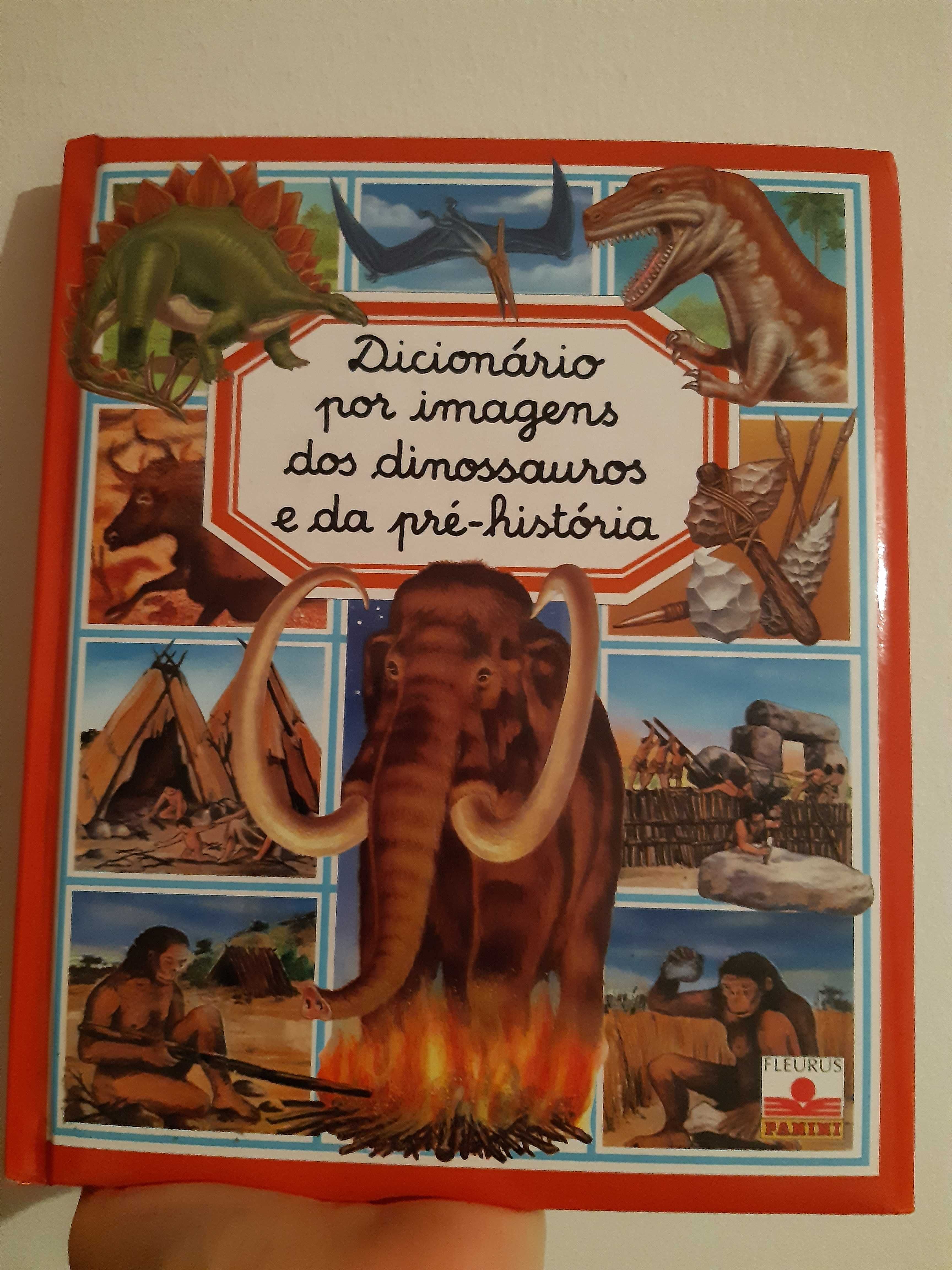 Dicionario por imagens dos dinossauros e da pre-historia