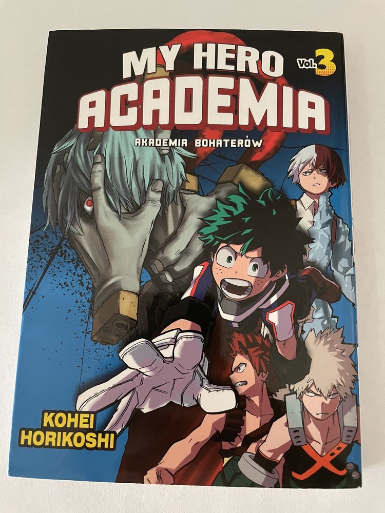Manga My hero akademia tom 3