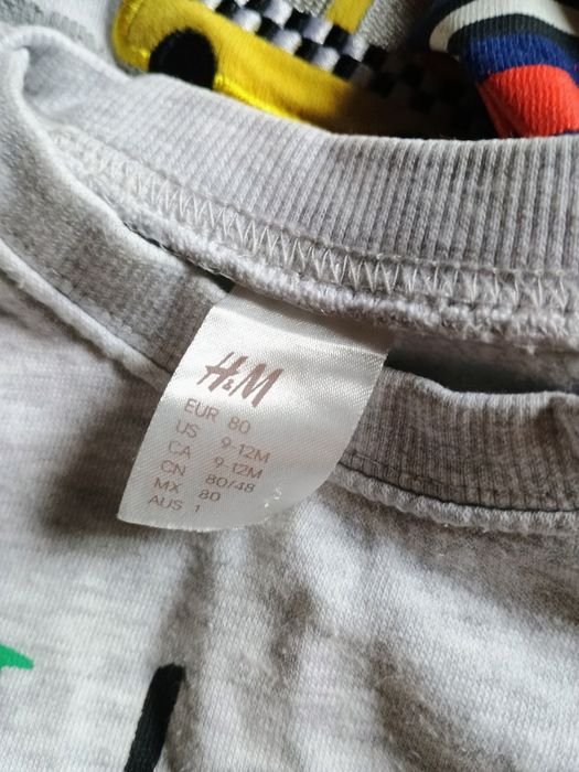 Zestaw bluzek chłopięcych rozmiar 80-86