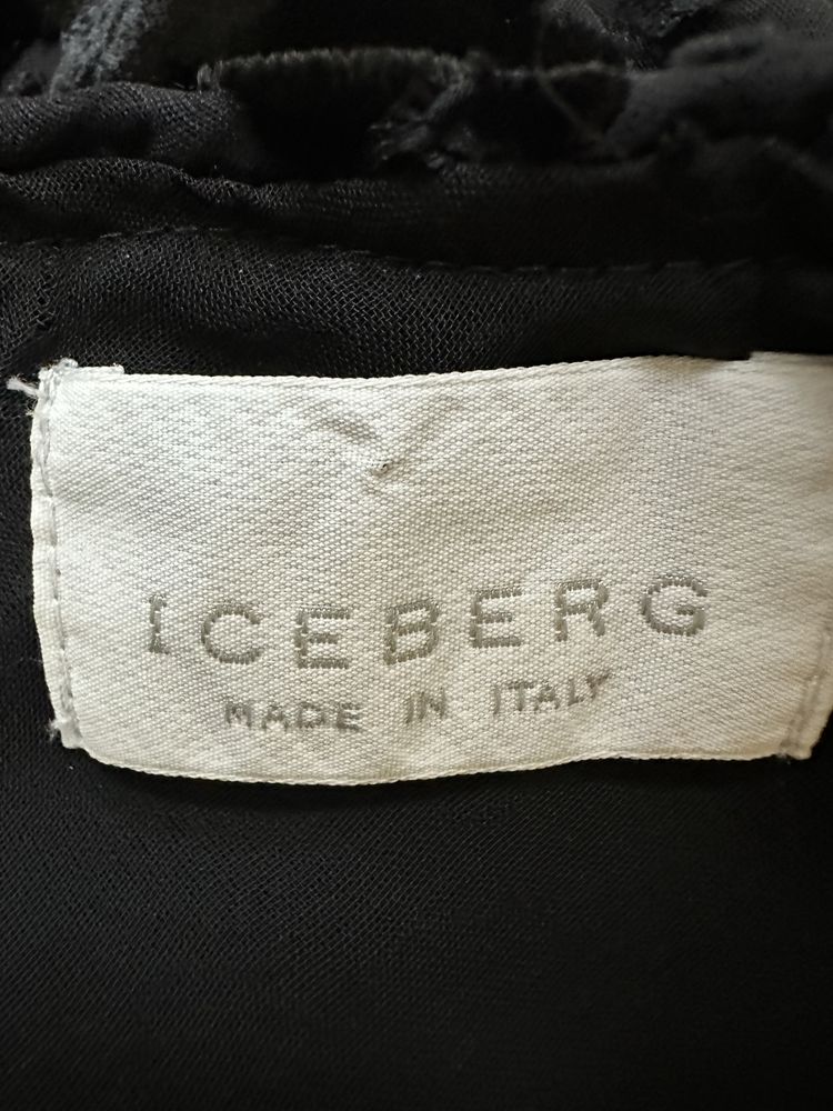 Бархатная юбка Iceberg оригинал