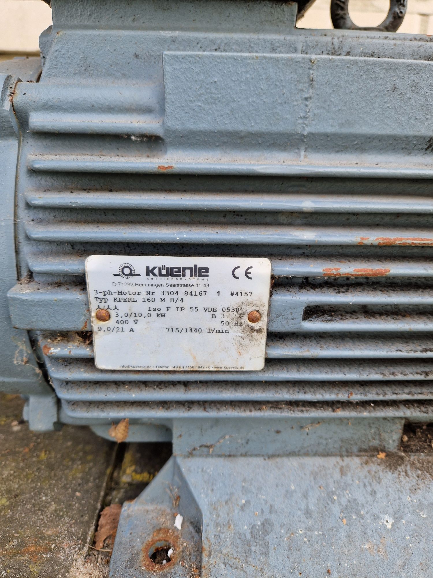 Silnik Elektryczny 3.0/10.0 KW Kuenle