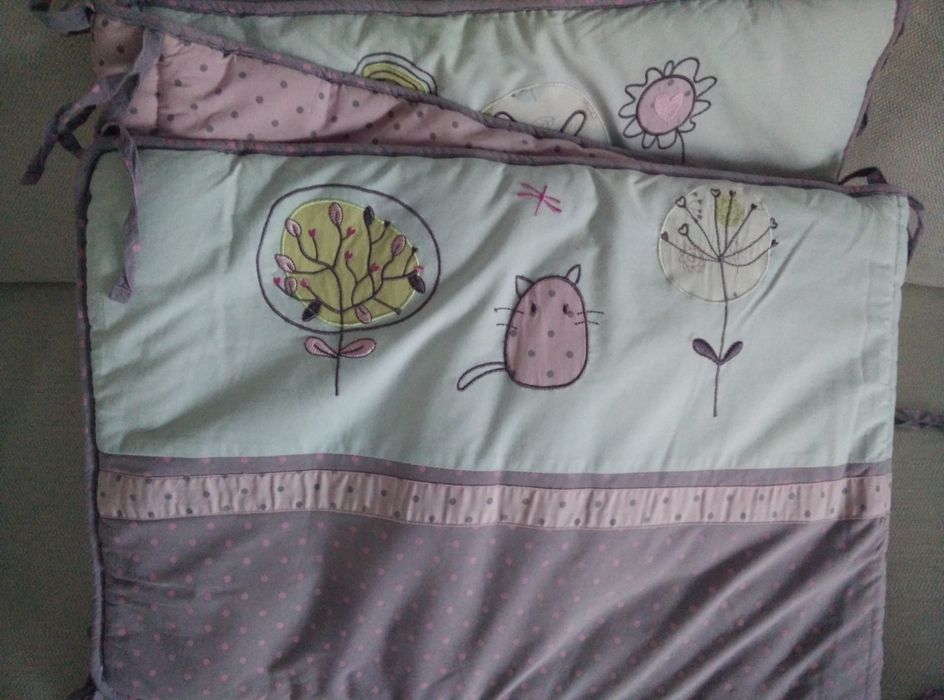 Resguardo protector cama criança