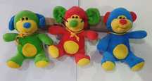 Peluches e bonecas de trapo