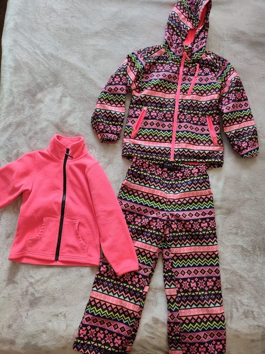 Костюм зимовий дитячий на дівчинку 5-7 років