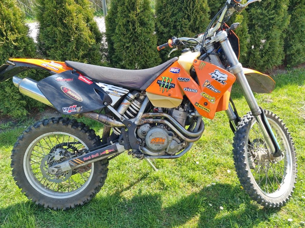 Ktm exc 520 zarejestrowany