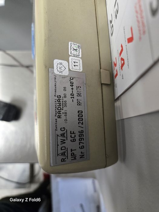 Waga Radwag WPT 6CF