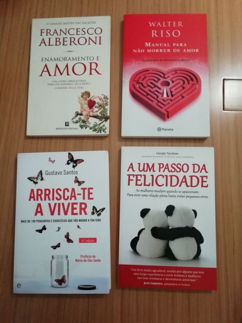 Livros de auto ajuda a 2 eur.