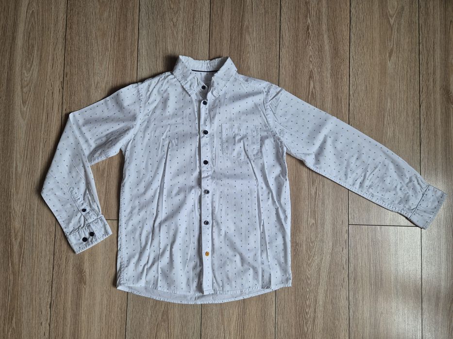 Koszula chłopięca z długim rękawem we wzorki 152cm Cool Club